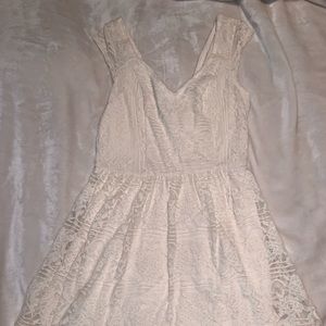 Off white lace dress